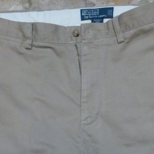 polo lauren beige prospect pants 100 cotton